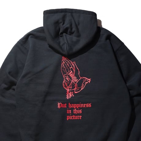 PRAYING HANDS P/O HOODIE - BLACK