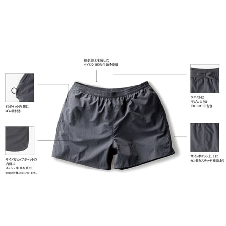 L.R.P EAZY SHORT - GRAY
