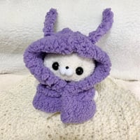 ふわっふわなアニマルコート パープル