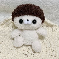 茶色いモフモフお帽子 なんにでもなれる丸いやつら 着せ替え