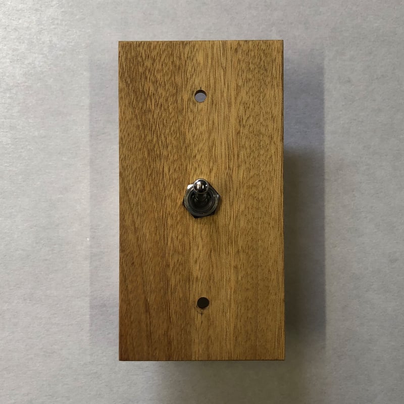 フレット新品！　ハンドメイド　テレキャスター　トグルスイッチ仕様 ウッドプレートトグルスイッチ01 | 倉敷匠会