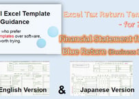 Excel Template of Financial Statement for Blue Return_Business Income