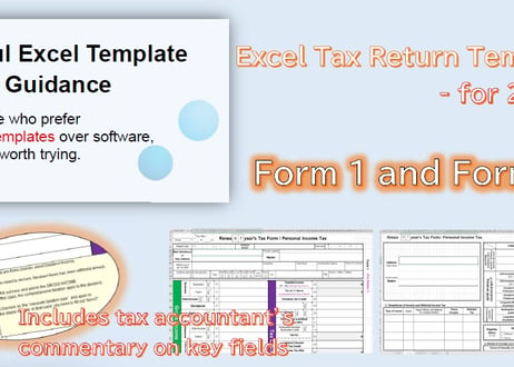 Excel Tax Return Template for 2025Y_Form1_and_2