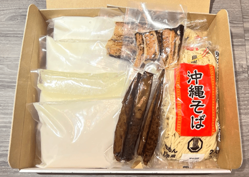 貝出汁】沖縄そば(4食セット) | 貝出汁沖縄そばキセキ.