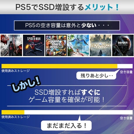 Monster Storage ヒートシンク搭載 内蔵SSD NVMe PCIe Gen 4×4 Lite PS5確認済み 国内5年保証