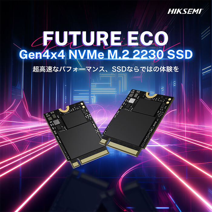 HIKSEMI 1TB 2230 NVMe M.2 SSD PCIe Gen4×4 HS-SS