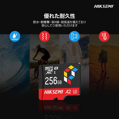 【数量限定販売】HIKSEMI 高性能 microSD Expressカード 最大900MB/s PCIe NVMe搭載 A2 U3 V30 Switch 2・4K動画最適 永久保証付