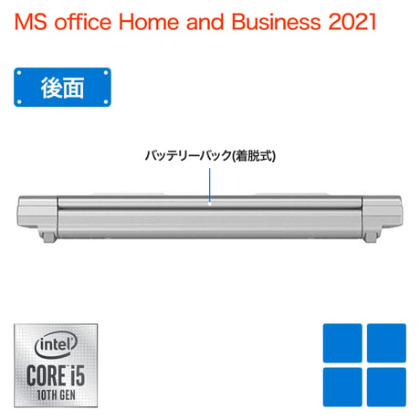 【整備済み品】パナソニック ノートパソコン Let’s note 第10世代Corei5/メモリ16GB/高速SSD 1TB/12.1型/内蔵WEBカメラ/ CF-SV9