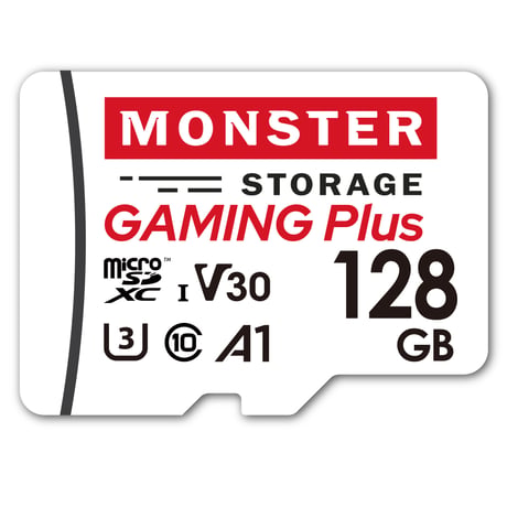 Monster Storage microSD class10 UHS-1 U3 V30 A1 4K対応 Nintendo Switch ドライブレコーダー 動作確認済 変換アダプタ付 日本国内正規品