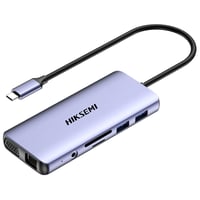 HIKSEMI USB Type-C ハブ 11in1 100W USB Power Delivery 対応 USB-Cポート 4K (30Hz) 出力対応 HDMIポート 5Gbps 高速データ転送