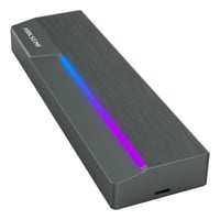 HIKSEMI M.2 SSD 外付けケース RGBライディング フルアルミ筐体 NVMe/SATA両対応 USB3.2 Gen2 10Gbps 高速転送 UASP対応 B＆M-key
