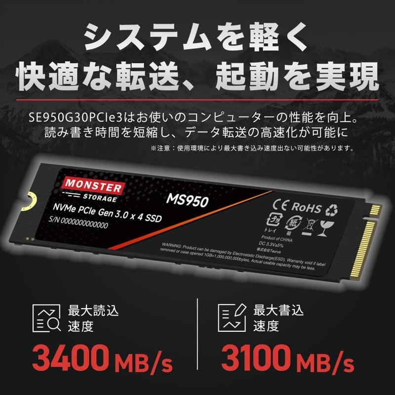 5%OFF 2TB M.2 SSD PCIe3.0 x4 NVMe