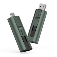 HIKSEMI 外付けポータブルSSD 1TB type-C type-A 両対応 テレビ録画 読込速度1000MB/秒 iPhone15/PS5/PS4 動作確認済 HS-USB-S1000-1T