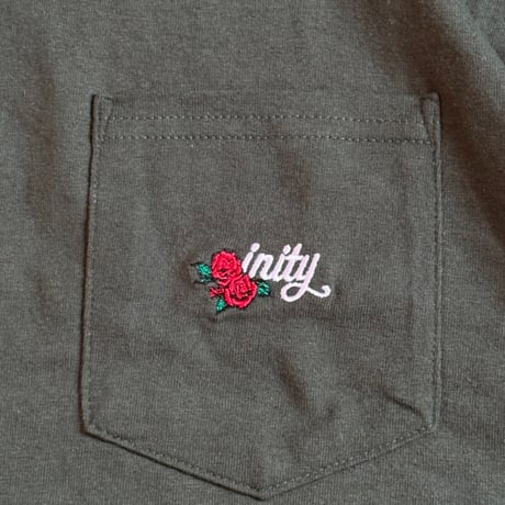 Inity Rose Pocket Tee