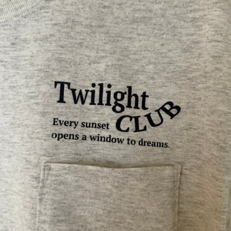 Twilight Club pocket tee M size