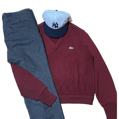 90s IZOD LACOSTE Acryl knit