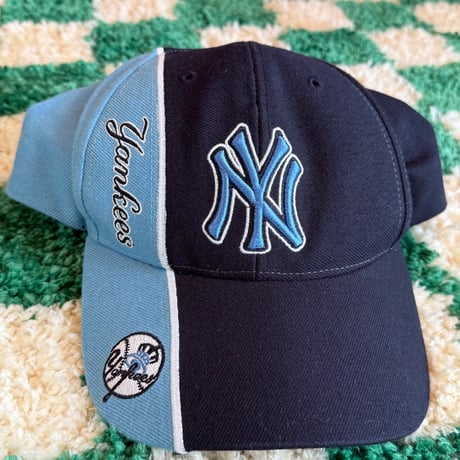 配色がかわいいヤンキースCAP!