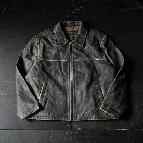 Eddie Bauer Leather Jacket (90s XXL)