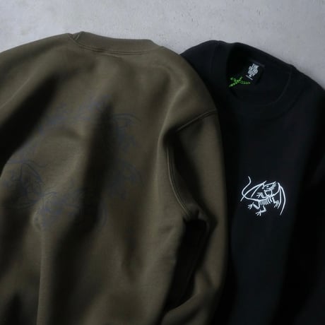 THE NERD BOY HONE DRAGON CREW SWEAT