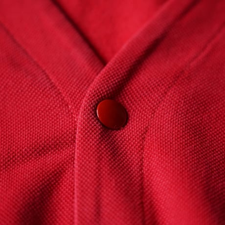 70-80s LACOSTE Cotton Snap Cardigan