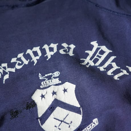 Vintage Half Sleeve Raglan Sweat (60s L Boro&Fade)