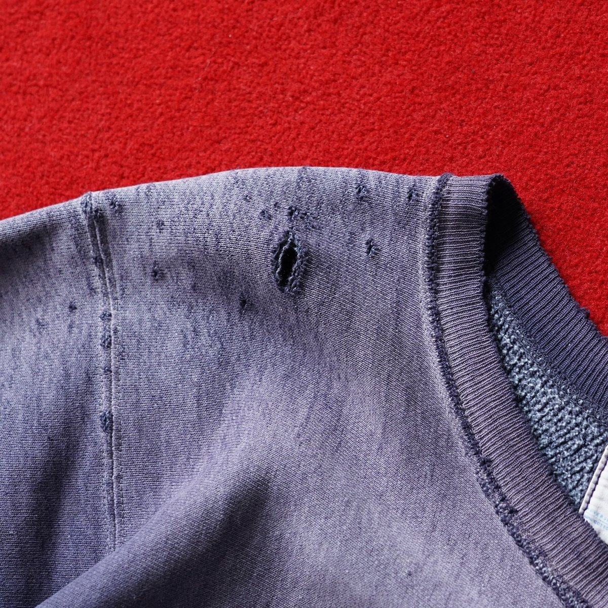 60s Champion Reverse Weave Crew Sweat Fade & Bo