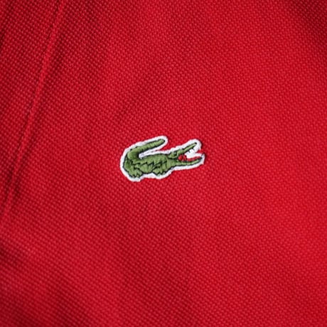 70-80s LACOSTE Cotton Snap Cardigan