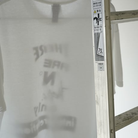 Yoshinori Kato × globule mag. Dual Hand Printed T-Shirt / No Facts