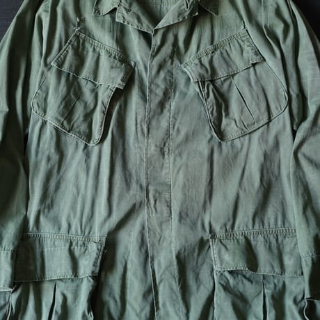 US Army Jungle Fatigue Jacket (60s about S)
