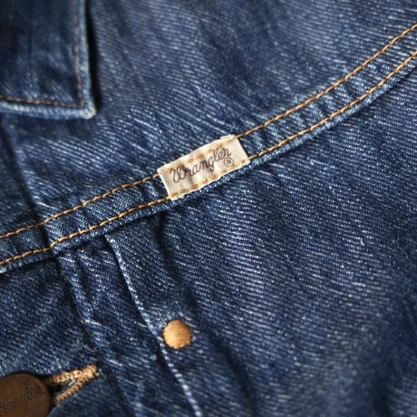 Wrangler Kids Denim Jacket（60-70s kids12 色タグ後期）