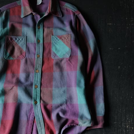 Big Mac Heavy Flannel Shirt ( L/Tall made in USA )
