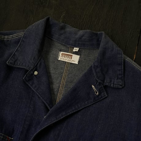 Montgomery Ward Denim Coverall