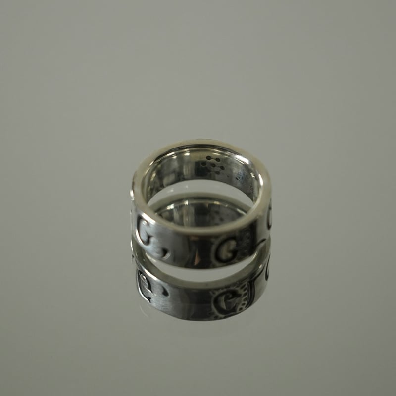 受注】globule mag. × Shitabakama Name Band Ring -