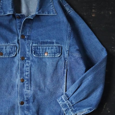 France Denim Jacket ( 90-00s L )