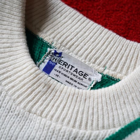 HERITAGE SPORTSWEAR Mock Neck Sweater