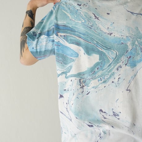Printed T-Shirt - Liquid（90s L made in USA）