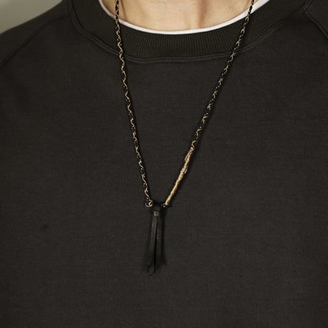 globule mag. × B:TOGETHER Fringe Necklace
