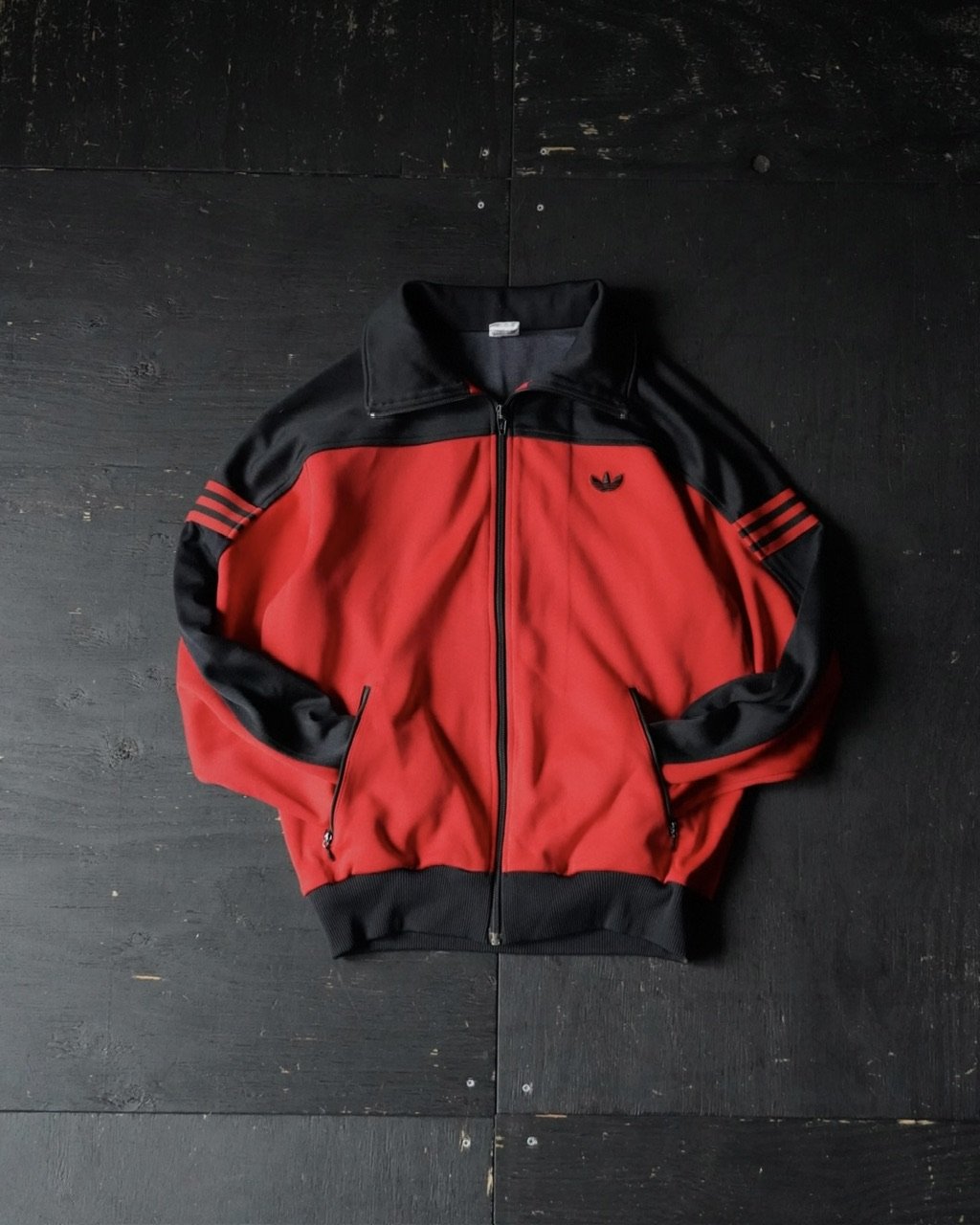 adidas デサント Sサイズ メンズ トラックジャケット 80s 中古・古着通販】adidas (アディダス) 80s デサント製 トラック