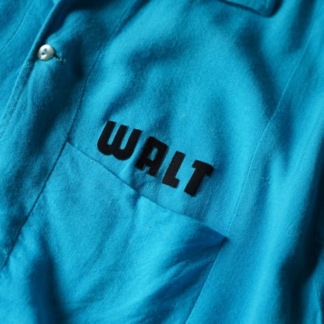 Nat Nast Bowling Shirt (60s aboutM Good Color)