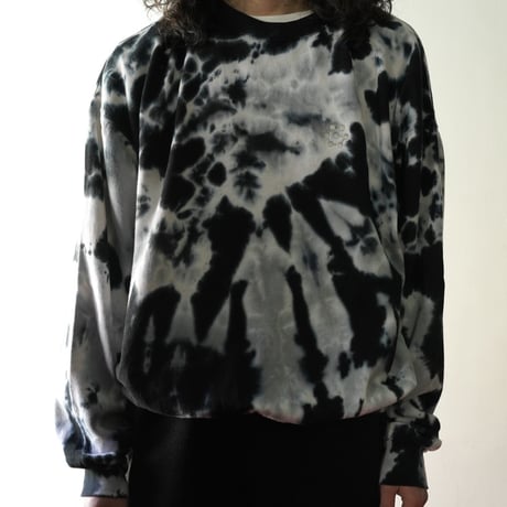 gm. Emb. Crew Sweat - Tie Dye