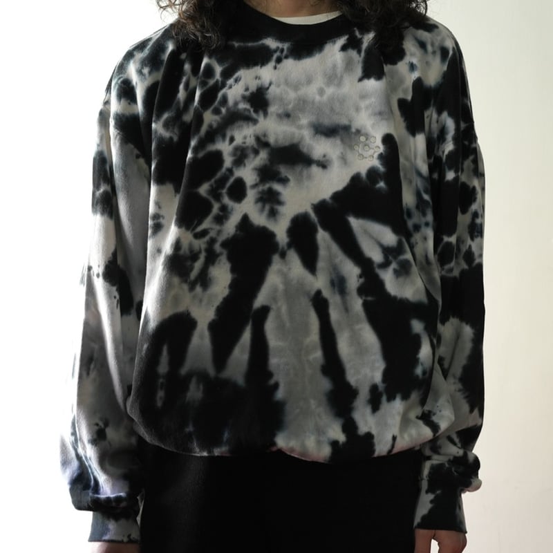 gm. Emb. Crew Sweat - Tie Dye | globule mag.