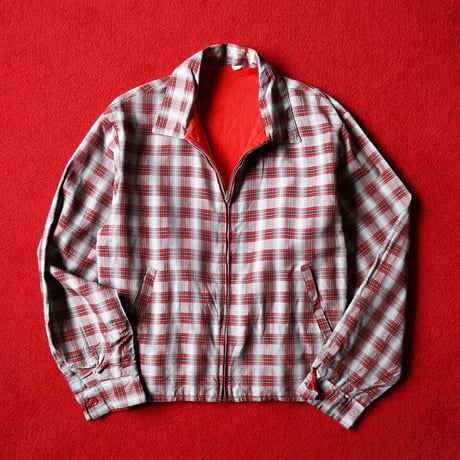 60s Harrington Jacket - Ombre Check