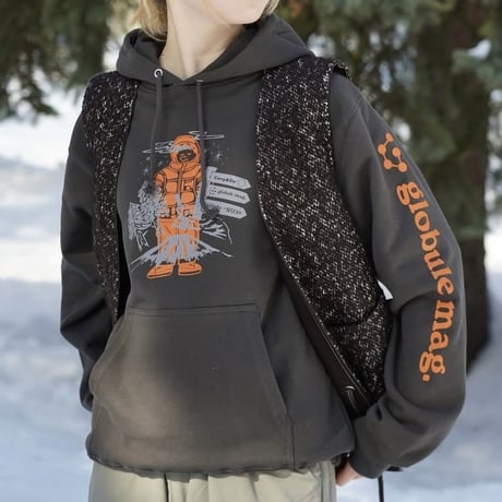 Printed Sweat Hoody - Camp & Go