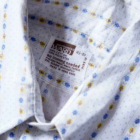 Montgomery Ward Long Pointed Collar Shirt