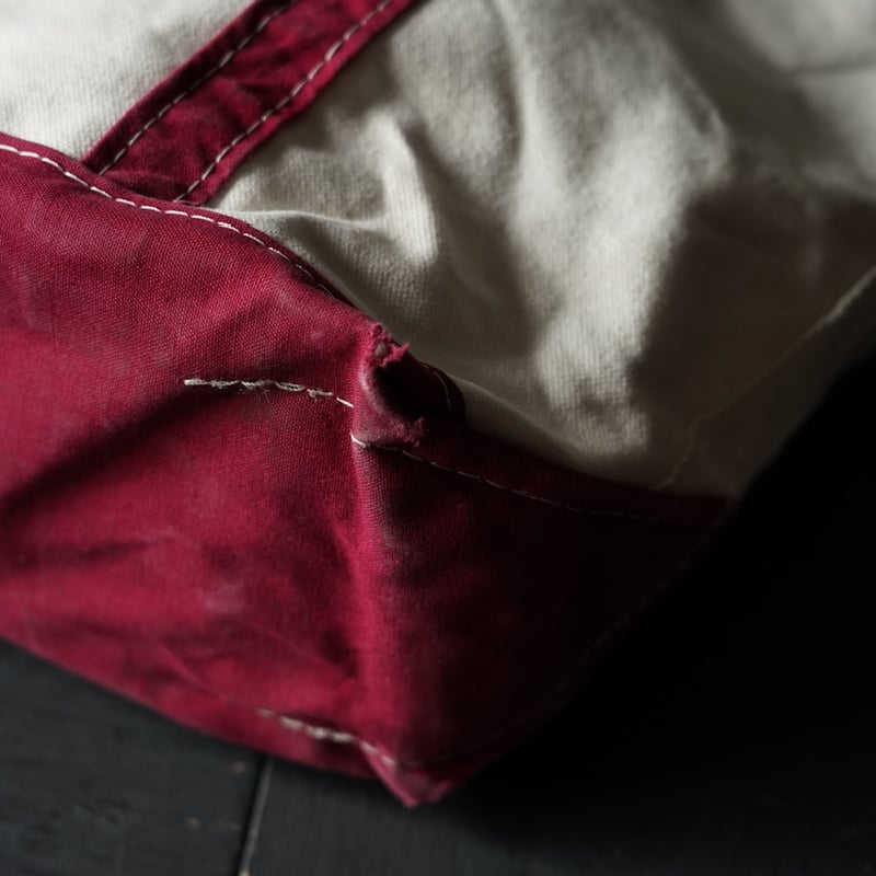 希少色 デッドストック 90's USA製 LLbean ジップ ソリッド XL L.L. Bean Boat and Tote Zip Top (90s made in US