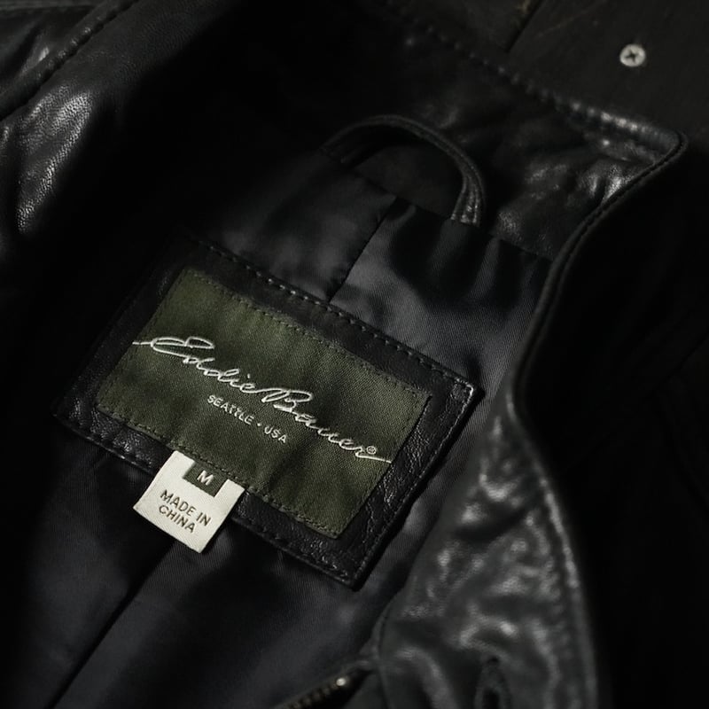 Eddie Bauer Lamb Leather Jacket(90-00s M ) | gl