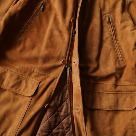 Brooks Brothers Sheep Suede Half Coat