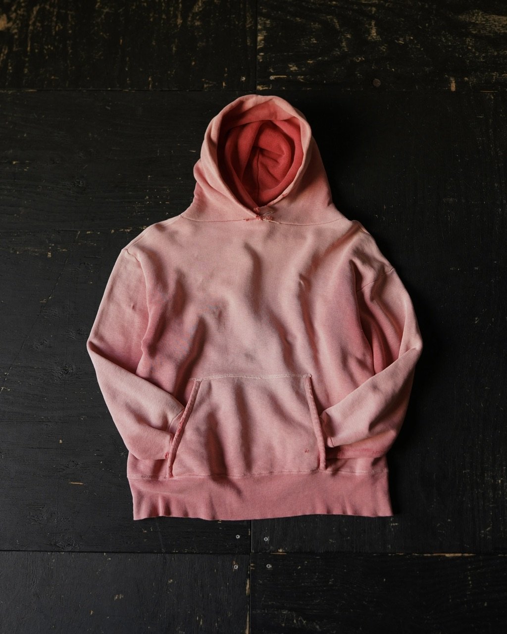 60~70s vintage sweat ピンク フェード Vintage Sweat Hoody (60-70s