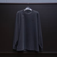 gm. Emb. L/S Tee - Garment Dye