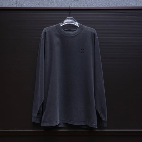 gm. Emb. L/S Tee - Garment Dye